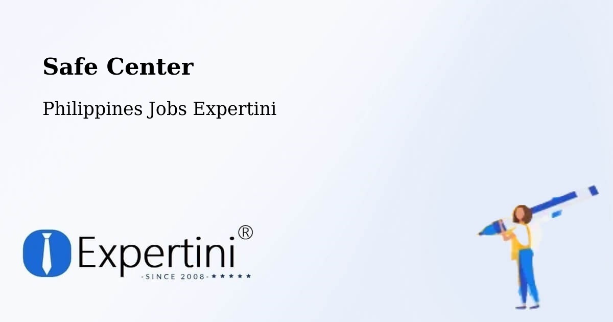 Safety Center – Roxas City - Philippines Jobs Expertini